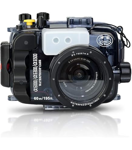 Amazon | Sea frogs キャノン G7X Mark II 40m/130フィート 水中